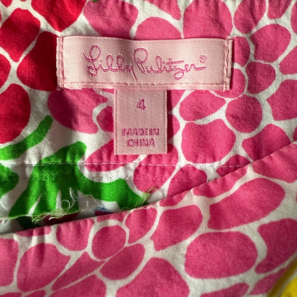 Lily Pulitzer Minnie Zinny Skirt Size 4 - Picture 4 of 6